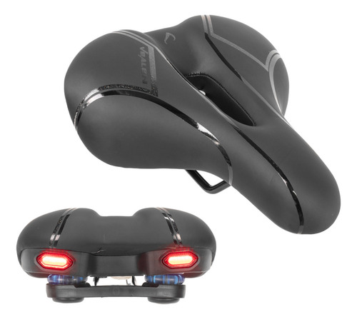 Asiento Acolchado De Alta Densidad Para Bicicleta Con Led