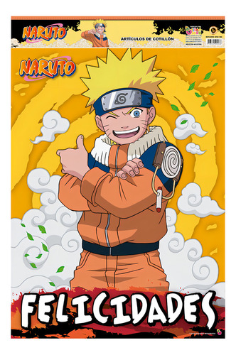 Otero afiche diseño Naruto