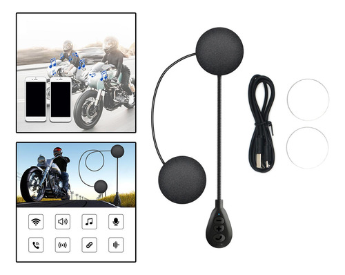 Auriculares Bluetooth Para Casco De Motocicleta 5.0