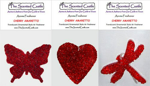 Ambientador - The Scented Castle 3pack Cherry Amaretto Scent