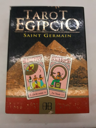 Tarot Egipcio Saint Germine Libro + Cartas