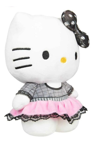 Bicho Pelúcia Hello Kitty Sanrio Macia Fofa Vestido