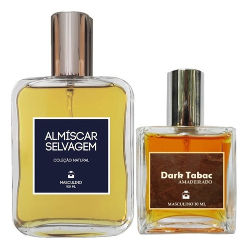 Perfume Masculino Almíscar 100ml + Dark Tabac 30ml 