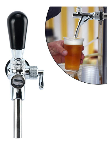Torneira De Bico Longo Para Barril De Cerveja, Com Fluxo