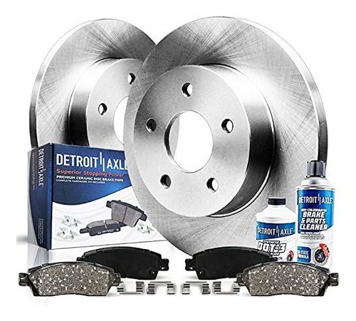 Kits De Frenos - Detroit Axle - 288mm Rear Disc Rotors + Cer