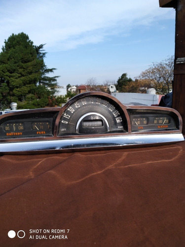 Antiguo Tablero Instrumental Pontiac 1951