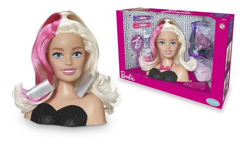 Imagem 1 de 7 de Barbie Busto Styling Head Hair Acessórios Maquiagem Original