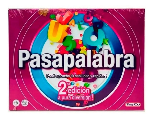 Pasapalabra Pasa Palabra Juego De Mesa Original Toyco Tv !