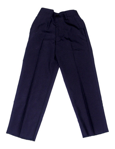 Pantalon Vestir Niño Con Elastico Oscar #1 A 3x Marino Set De 2 Piezas