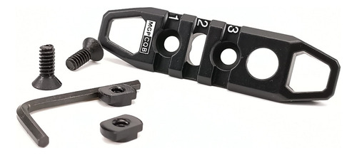 Riel De Guía De Grabado En Metal Keymod M-lok, Base De 20 Mm