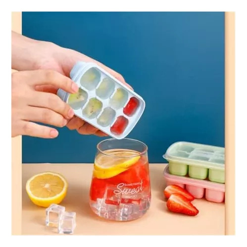 Para Molde Para Hacer Hielo De 4 Piezas Con Tapa