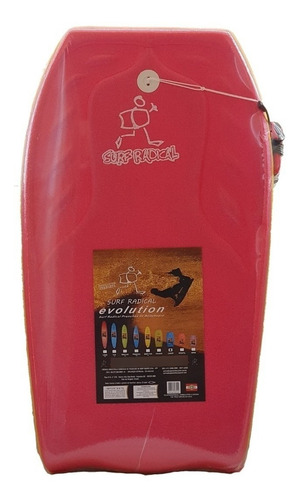 Prancha De Praia Junior Body Board Surf Radical Várias Cores