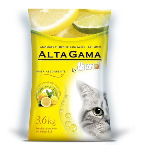 Absorsol Alta Gama 6x3,6 K Perfume Limon Piedra Sanitaria 