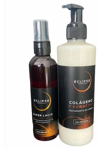 Colageno Y Keratina Eclipse 250gr + Termoprotector 130ml