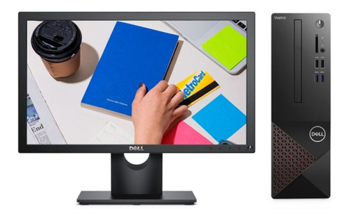 Imagen 4 de 4 de Pc Dell Vostro Sff 3681 Core I3 1tb + 256gb 12gb 18.5 Linux