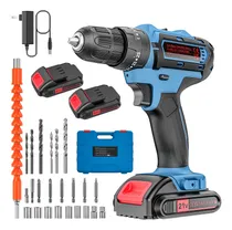 Comprar Taladro Inalámbrico Jaylene 21v 45nm 25+3 Accesorios Led Ama