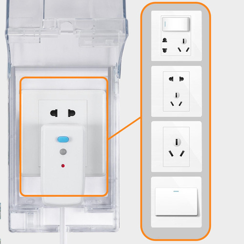 2pz Nuevo Protección Resistente For Enchufes De Transparente