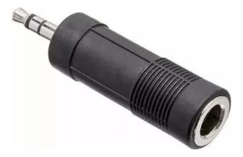 Plug Adaptador P10 Femea Para P2 Macho Estereo De Áudio