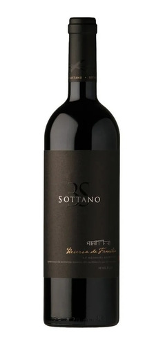 Imagen 3 de 8 de Vino Sottano Reserva De Familia Malbec Caja X 6 X 750ml.