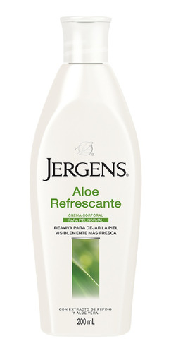 Jergens Crema Corporal Aloe Refrescante 200ml 