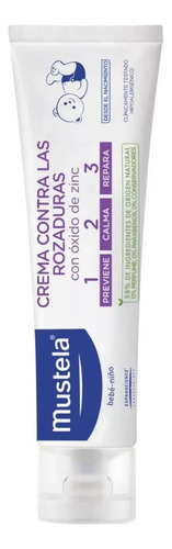 Crema Contra Rozaduras Para Bebe Mustela 100 Ml