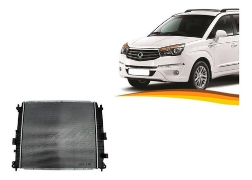 Radiador Ssangyong Stavic 2.0 2013 / 2015 Mecanico