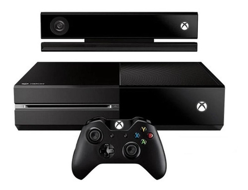 Microsoft Xbox One Kinect 500GB Standard cor  preto