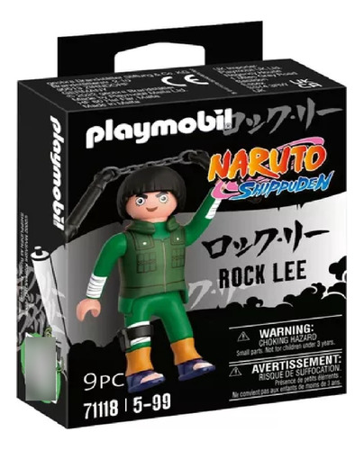 Playmobil Naruto Shipudden Rock Lee 71118 Playking
