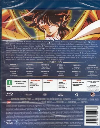 Blu-ray Os Cavaleiros Do Zodíaco Ômega - Vol. 1 Ep.1 A 12