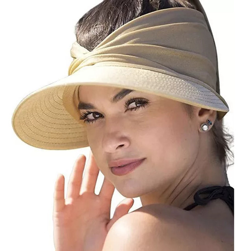Un Sombrero Para El Sol Para Mujer Con Visera De Protección