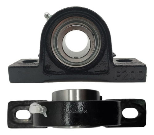 Ucp 208 Mancal Pedestal Com Rolamento Para Eixo 40mm- 1 Kit