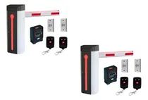 Comprar Kit 2barrera Acceso Vehicular Led 3mts Uso Continuo Wejoin  