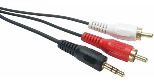 Cabo Auxiliar P2 Macho X Rca Macho Audio 1,5m Som