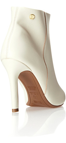 Bota Feminina Cano Curto Salto Fino Napa Vizzano