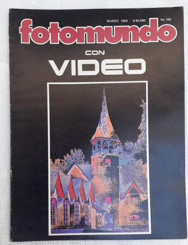 Revista Fotomundo Marzo 1983 Número 180