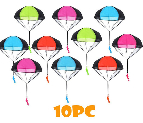 I Muñeca De Paracaídas Para Niños Con Paracaídas, 10 Piezas