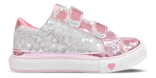 Zapatillas Nena Bebe Con Abrojo Lentejuelas Y Glitter Ceve