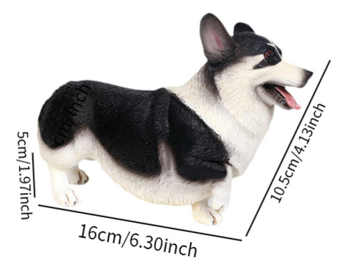 Boneco De Cachorro De Brinquedo, Boneco De Corgi, Bonecos