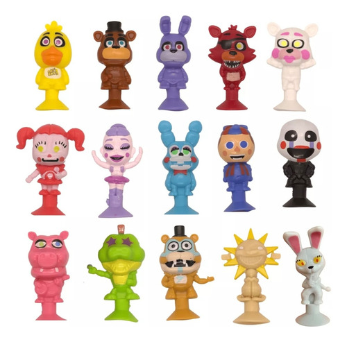 Colección Completa De Ventosas De Five Nights At Freddy's (Usado)