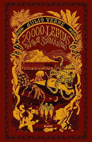 20.000 Leguas De Viaje Submarino De Verne Jules Gabriel Editorial Blume naturart Tapa Dura En Español 2024