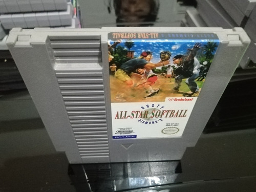 All Star Sotball Nintendo Nes