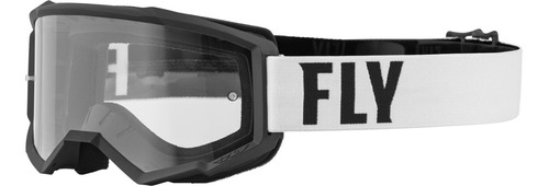 Antiparra Fly Racing Focus Negra Color del armazón Negro