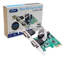 Comprar Placa Pci-ex 2 Portas Serial Db9 Rs232 Rs485 Rs422