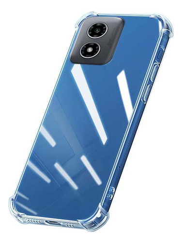 Funda Para Moto G04 Transparente Tener Vidrio Membrana