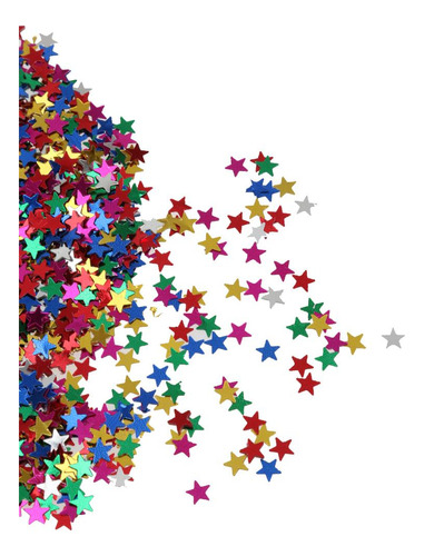 4 Paquete De 3-6 Confeti De Estrellas Brillantes 4 Piezas
