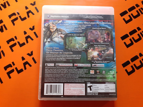 Enslaved Odyssey The West Ps3 (leer Descripción) Físico (Usado)