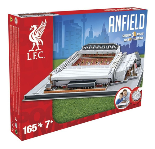 Rompecabezas 3d Nanostad Estadio Anfield Liverpool