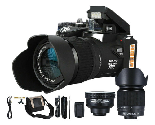 Hd 33mp Lcd 24x Led Câmera Digital Dslr Filmadora