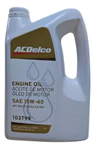 Comprar Aceite Mineral 15w40 Acdelco 10w40 4 Litros Api Sn\u002Fcf