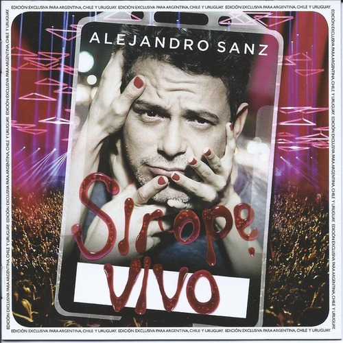 Cd Alejandro Sanz Sirope Vivo Nuevo Y Sellado